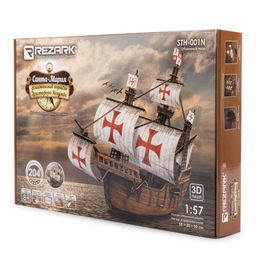 REZARK STH-001N Серия Корабли 204 элемент. Санта-Мария