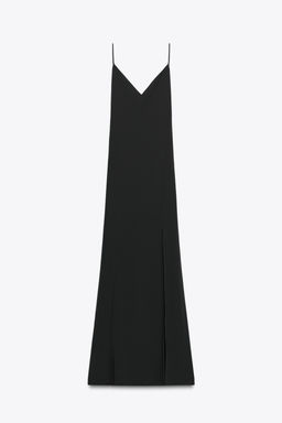 LONG CREPE DRESS - Zara фото 6