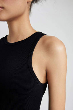 DeFactoFit Бесшовная майка с круглым вырезом  фото 8