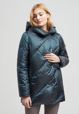 Куртка женская LA-D03041-EM, 
изумрудный - Steinberg фото 3