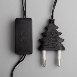 Гирлянда Нить 5 м с насадками Шарики белые, IP20, тёмная нить, 20 LED, свечение мульти (RG/RB), мигание, 220 В - Luazon lighting фото 6