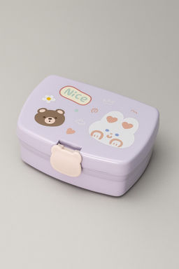 Ланчбокс "Bear-bunny", purple, 700 мл