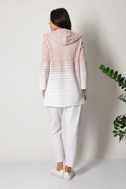 БЕЛАРУСЬ Кардиган Д 2514/пудровый