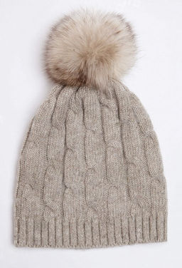 Шапка из 100% монгольской шерсти с помпоном (арт. 05103) - Монголка фото 6