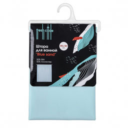 Штора д/ванной 180*180см однотонная, арт. 74580, 74581, 74582, 74583,75019,75028