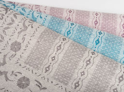 17С122-ШР/фкор Комплект полотенец из 3 шт. 49*70 "Лейла-3" цв. 0 рис. 381