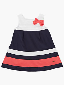 Платье для девочки UD 1740 белый/коралловый - Mini maxi фото 8