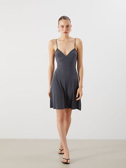 Kalp Yaka Ask?l? A Kesim Elbise