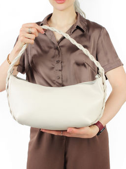 LACCOMA сумка Аэлита-слоновая кость эко кожа хлопок