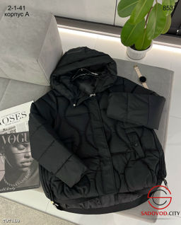 Куртка женская большого размера с капюшоном