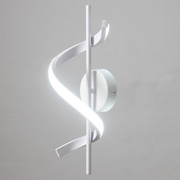 Бра «Спираль» LED 16 Вт 6000К белый 12×40 см