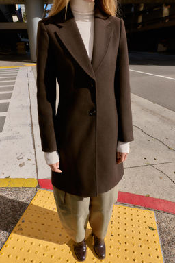 SOFT SHOULDER PAD COAT - Zara фото 3