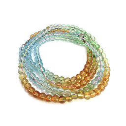 Бусы из камня Опал Радуга 6мм привлекает начаянную радость
