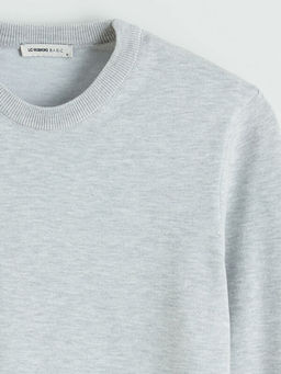 Bisiklet Yaka Erkek Triko Kazak