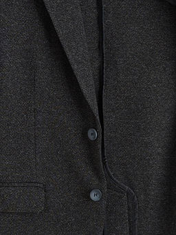 Standart Kal?p Erkek Blazer Ceket