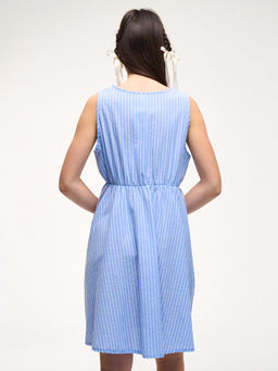 Сарафан голубой CN25121BL2 - Nota bene фото 4