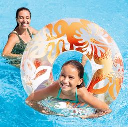 -35% Круг для плавания Перламутр, от 9 лет, цвета микс INTEX