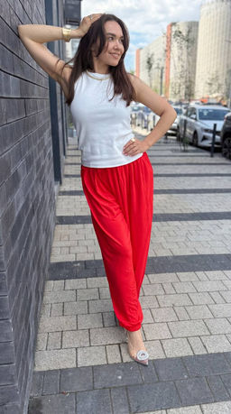 брюки султанки алладины 95% хлопок; 5% лайкра - Knitka wear фото 39