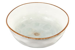 Салатник 23*23*9 см 2,2 л "Кантри" голубой