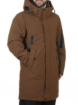 D6211 BROWN Куртка мужская зимняя (200 гр. холлофайбер)
