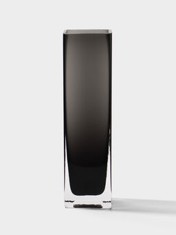 Ваза Орели, 22?6 см, стекло, серая