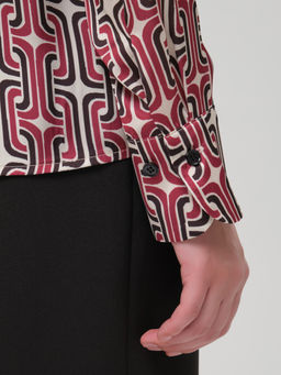 Блузка с принтом