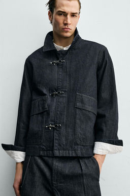 CAZADORA DENIM ALAMARES / ?ndigo - Zara фото 6
