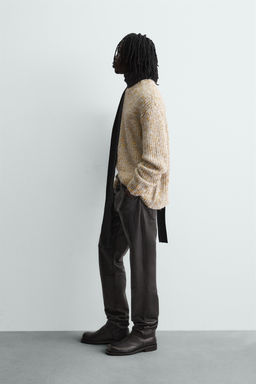 CONTRAST TEXTURED JUMPER - Zara фото 4