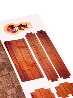 Уценка (вмятины на деталях) Конструктор 3D Волшебный зал, с гирляндой