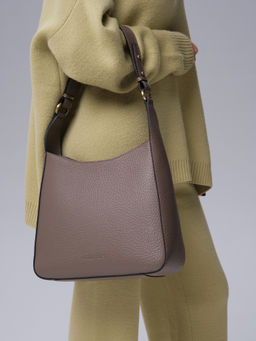 Кожаная сумка Azaro 31027 тауп