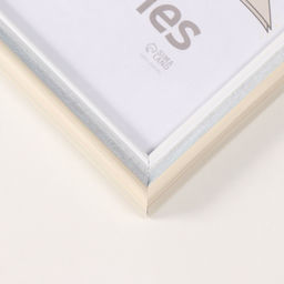 Фоторамка для фото 21×30 см «Ненси», пластик, голубой, (стекло)