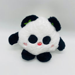 Мягкая игрушка Панда с листиками на ушах 15 см - Storyland фото 6