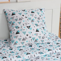 Постельное бельё LoveLife 1.5 сп Geometry 147*210,150*215,70*70-1 шт,100% хлопок,бязь 120г/м2  фото 2