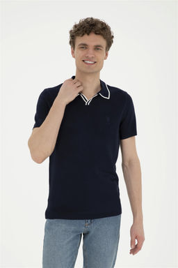 Мужской темно-синий свитер Неожиданная скидка в корзине