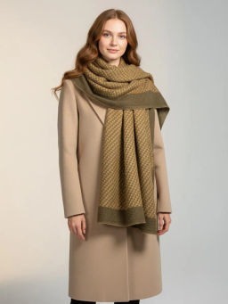 в составе шерсть мягкий двусторонний палантин - Tantino фото 10