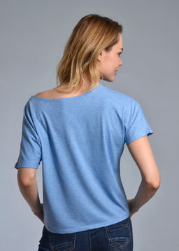 Футболка женская СТАЙЛ (голубой №10 ) - Ивановская трикотажная компания фото 4