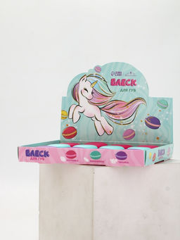 Цена за 12 шт. Детский блеск для губ в макаруне Единорог, МИКС цветов и ароматов, 10 г - Выбражулька фото 5