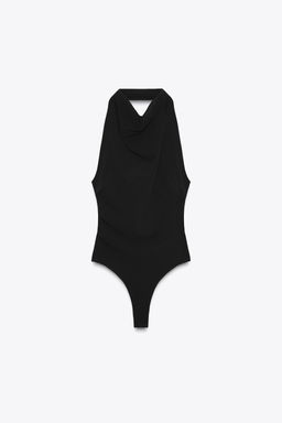 OPEN BACK HALTER BODYSUIT - Zara фото 5