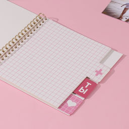 Фотоальбом на спирали 20 листов Котики с пиццей, объёмный элемент и 4 вкладки, 24?24 см