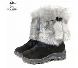 УНТЫ Подростковые, голубая норка, литая подошва