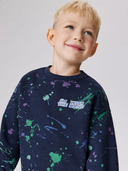 ACOOLA / Джемпер детский для мальчиков Julebuk темно-синий  фото 4