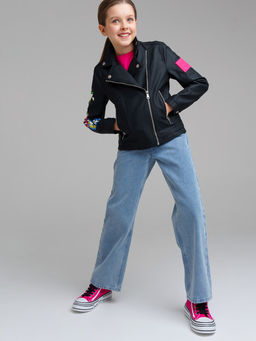 PlayToday / Куртка из экокожи для девочки  фото 2