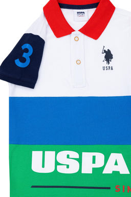 Белая футболка для мальчика - U.s. polo assn фото 4
