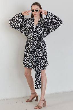 Костюм женский SET057/01/Черный,белый