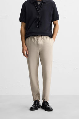 EASY CARE JOGGER WAIST TROUSERS - Zara фото 2