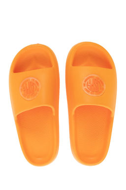 Женские оранжевые тапочки