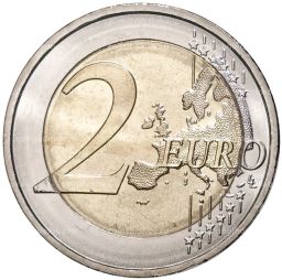 Монета 2 евро 2022 года J Германия  35 лет программе Эразмус