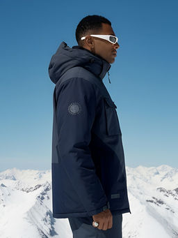 Горнолыжный костюм мужской зимний темно-синего цвета 392TS - Leifensh фото 35