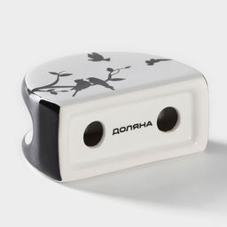 Салфетница Доляна «Весенний вечер», 9.5×4.3×7 см, доломит, белая