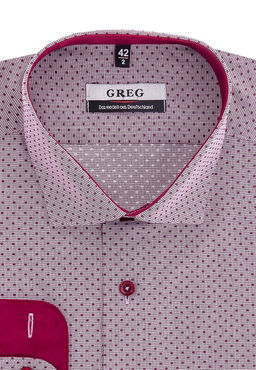 Сорочка мужская длинный рукав GREG 663/139/260/ZV/1